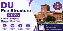 DU Fee Structure 2026